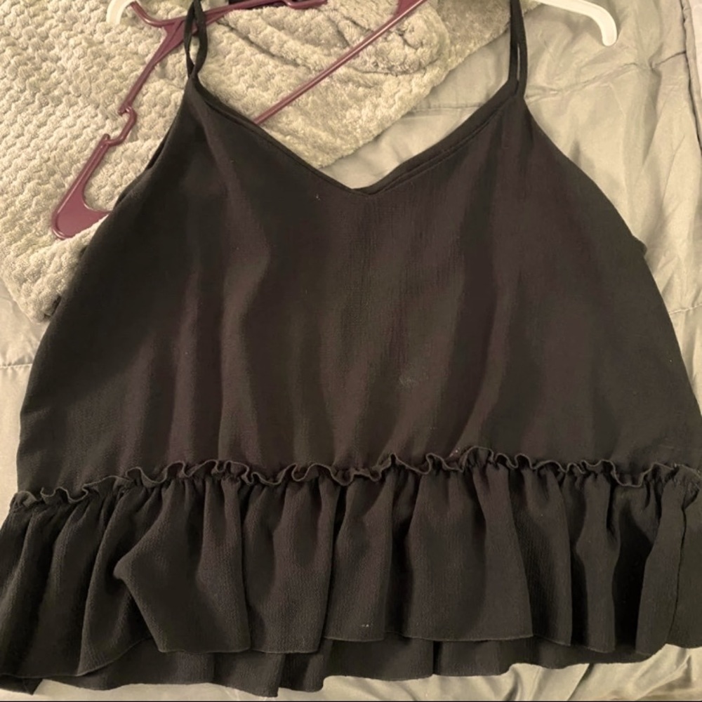 Boohoo peplum top